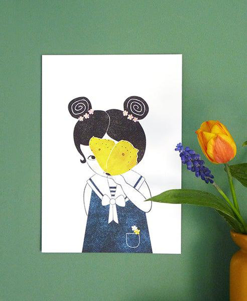 Print Spring Girl-Print-Lisette Spapens